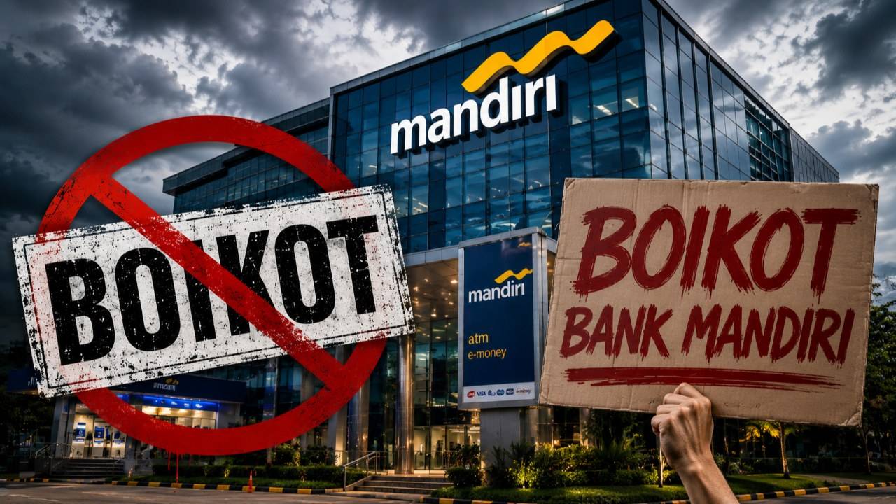Gambar Boikot Bank Mandiri Ramai Hari Ini, Ini Awal Mula Polemik Rekening Rp80,9 Juta