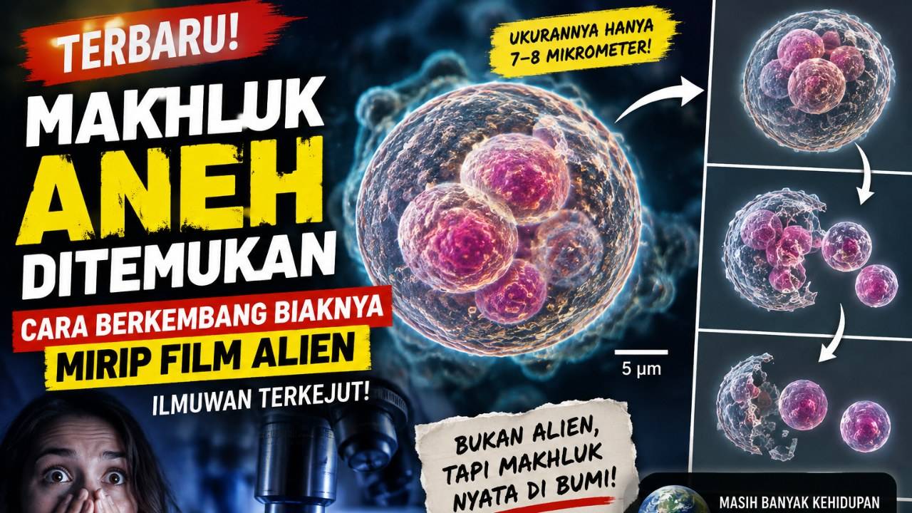 Gambar Makhluk Aneh Mirip Alien Ditemukan, Cara Berkembang Biaknya Bikin Ilmuwan Terkejut